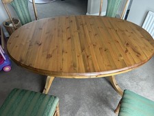 Ducal pine extending dining