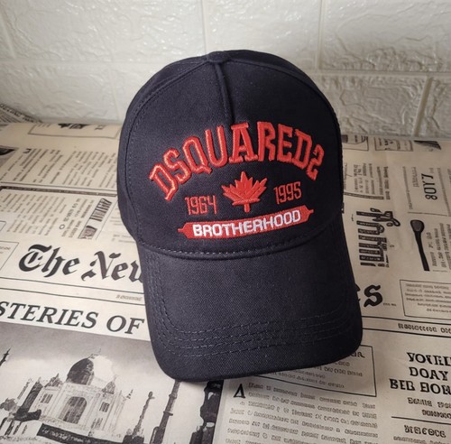 Dsquared2 black baseball cap - black,