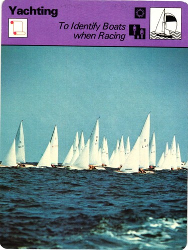 Identify boats when racing - identify,