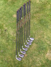 TaylorMade RSi1 Irons / 4-PW + sand wedge/ Regular Flex graphite shafts
