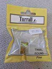 Turrall Round Tinsel Gold Fly