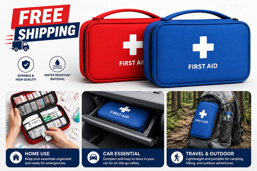 First aid kit - first, bag