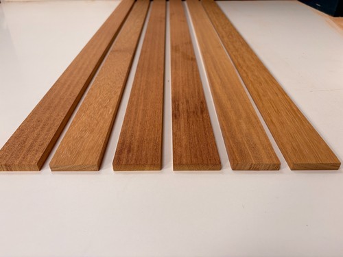 Iroko boat deck slats - iroko,