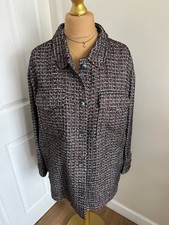 Damart Burgundy Tweed Look