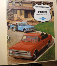 1968 Chevrolet Truck Pickups, chassis-cabs and stakes sales catalog