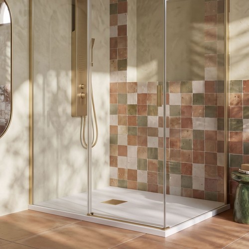 Nuie white slate slimline - white,