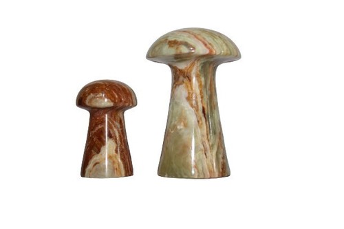 Handmade onyx marble - onyx, mushroom