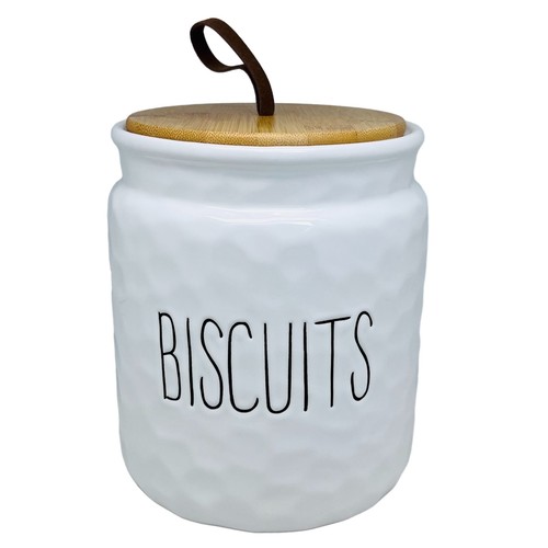 Biscuits jar with - biscuits,