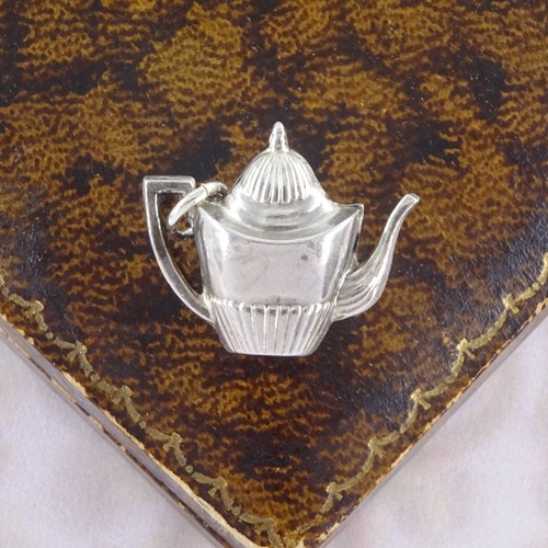 Vintage sterling silver teapot - sterling,