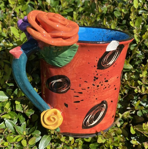 Mary rose young pottery - rose, mug