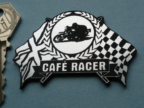 Cafe racer flag garland - cafe,