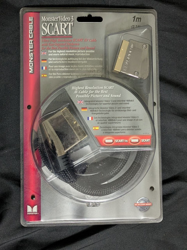 Monster cable video scart - monster, 3