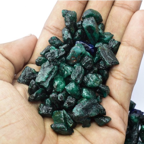 Certified green emerald - certified,