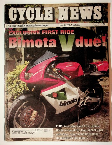 Cycle news magazine - magazine, june
