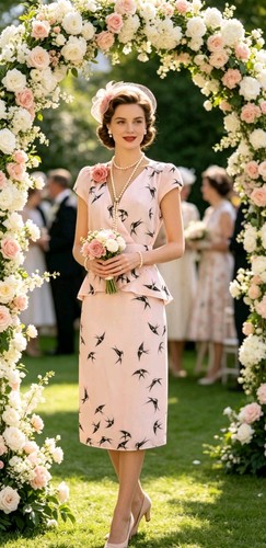 Vintage 1940s 1950s style