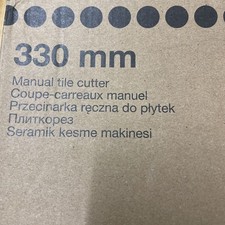 B&Q Light Duty Manual Tile Cutter 330mm