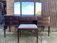 Stag Minstrel Dressing Table Mirrors and Stool SS1111