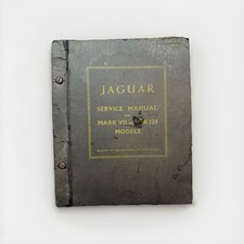 Jaguar Mark VII XK-120 OEM 1949-1957 Shop Service Repair Manual Wiring Diagrams