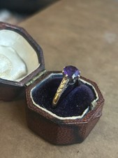 Vintage Amethyst Solitaire