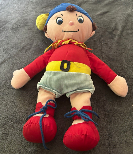 Noddy plush soft toy - plush, bell