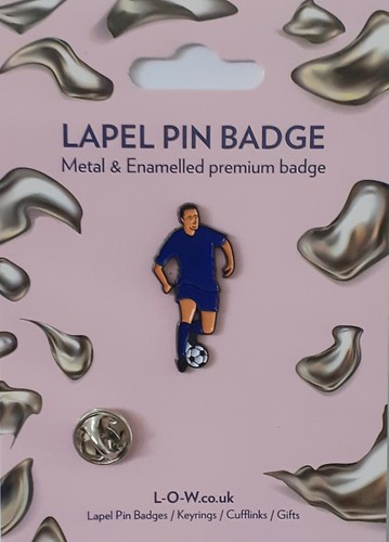 Football player blue white - football,