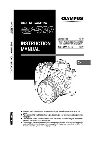 Olympus 520 digital camera - digital,