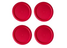 Replacement Lid for Pyrex 1-CUP Storage Cover 4" Bowl 7202-PC Red (4-Pack)