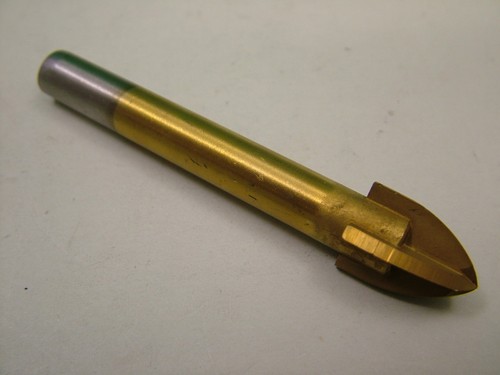 14mm titanium tile drill hole - titanium,