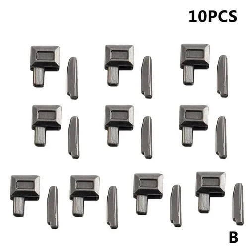 Pairs zipper stopper open - pairs,