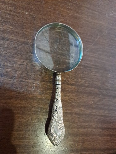 Vintage silver plated repousse - silver,