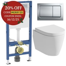 Rimless Wall Hung Toilet Pan