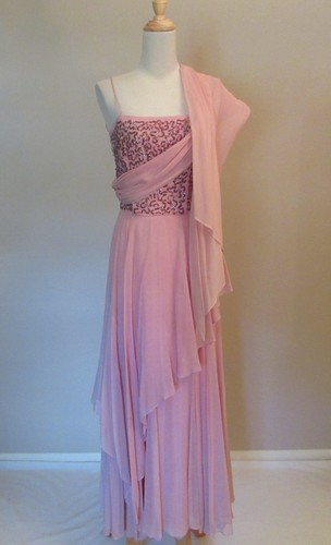 Vintage 1940s 50s mauve pink - vintage, 1940s-50s