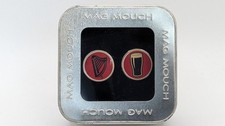 Mag Mouch Guinness Harp & Pint Cufflinks – New in Gift Box 