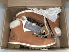 Kamik Rogue Hike 3 Winter Boots Brown Womens Size 9.5 Heat-MX Leather Waterproof
