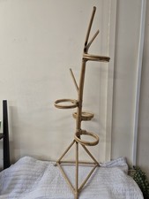 VINTAGE 70s Bamboo 4 Tier