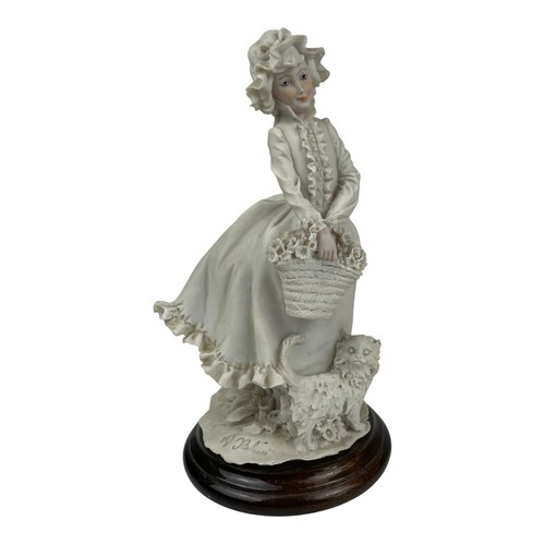 Auro belcari lady with cat - with,
