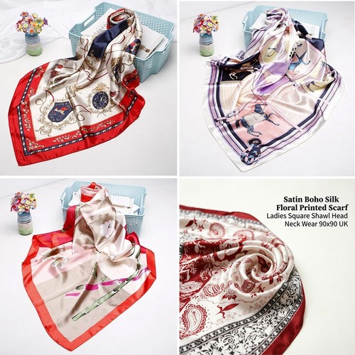90x90 ladies satin boho - uk,