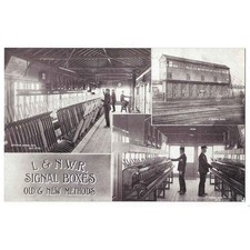 LNWR Official Railway Postcard