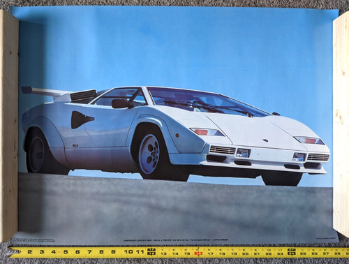 Vtg original 1984 lamborghini - original,