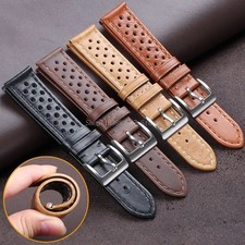 Genuine Leather Racing Watch