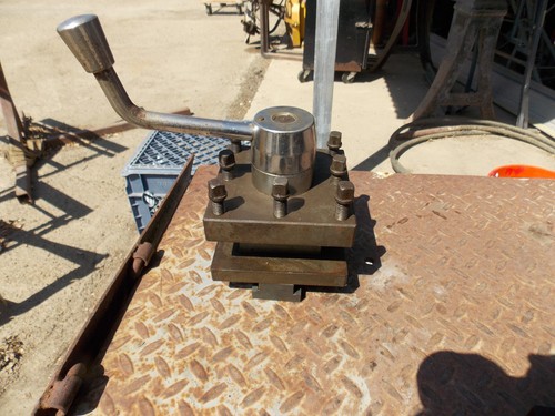 Large way metal lathe - lathe, tool