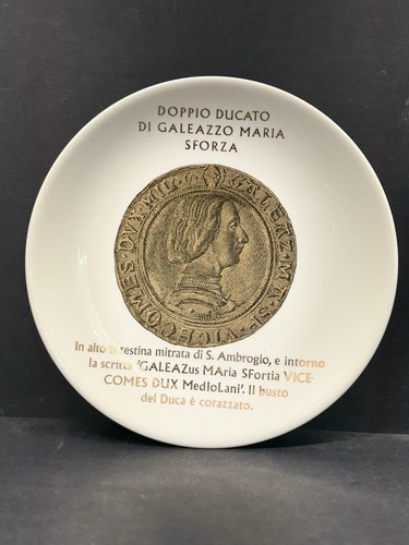 Piero fornasetti sforza plate - piero,