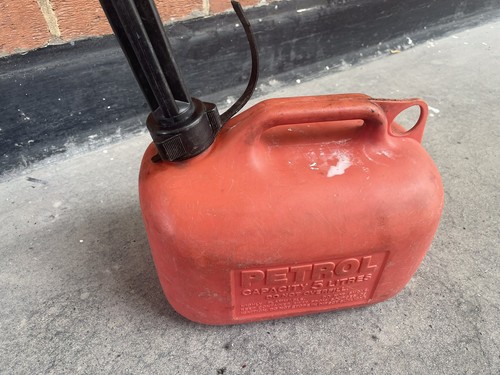 Petrol can container - petrol, in