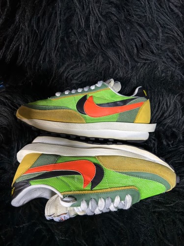Nike waffle sacai - waffle, green