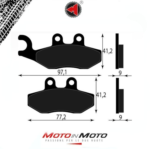 Front brake pads for vespa - for, gts