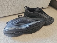 Nike Air Max 97 Triple Black Uk 6 Excellent Condition RRP £164