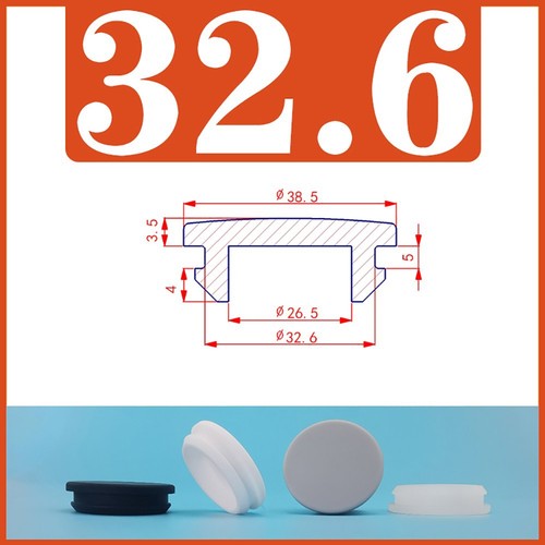 Black short silicone rubber - short,
