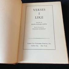 Verses I Like by Major Edward