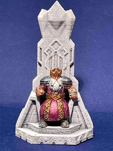 Dwarf king with - dwarf,