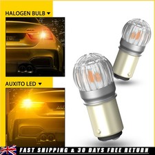 AUXITO 2Pcs Amber 1157 BAY15D